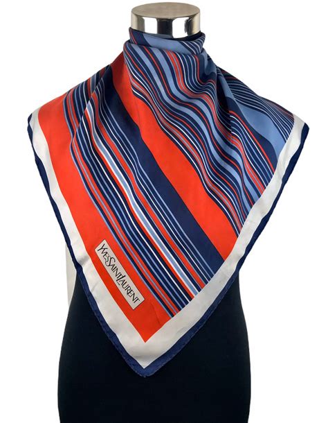 yves saint laurent scarf silk